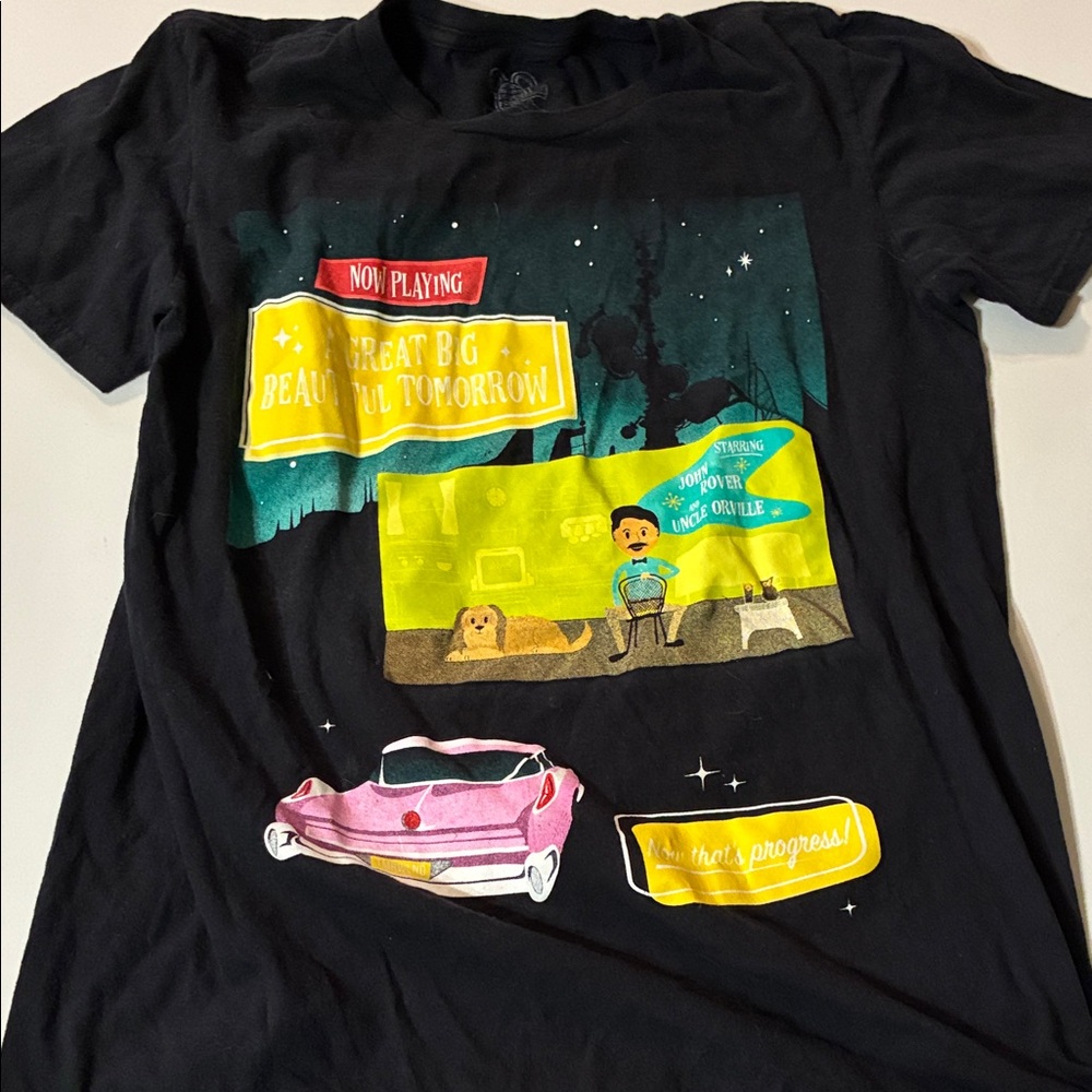 Men's Disney Graphic Tee - Black